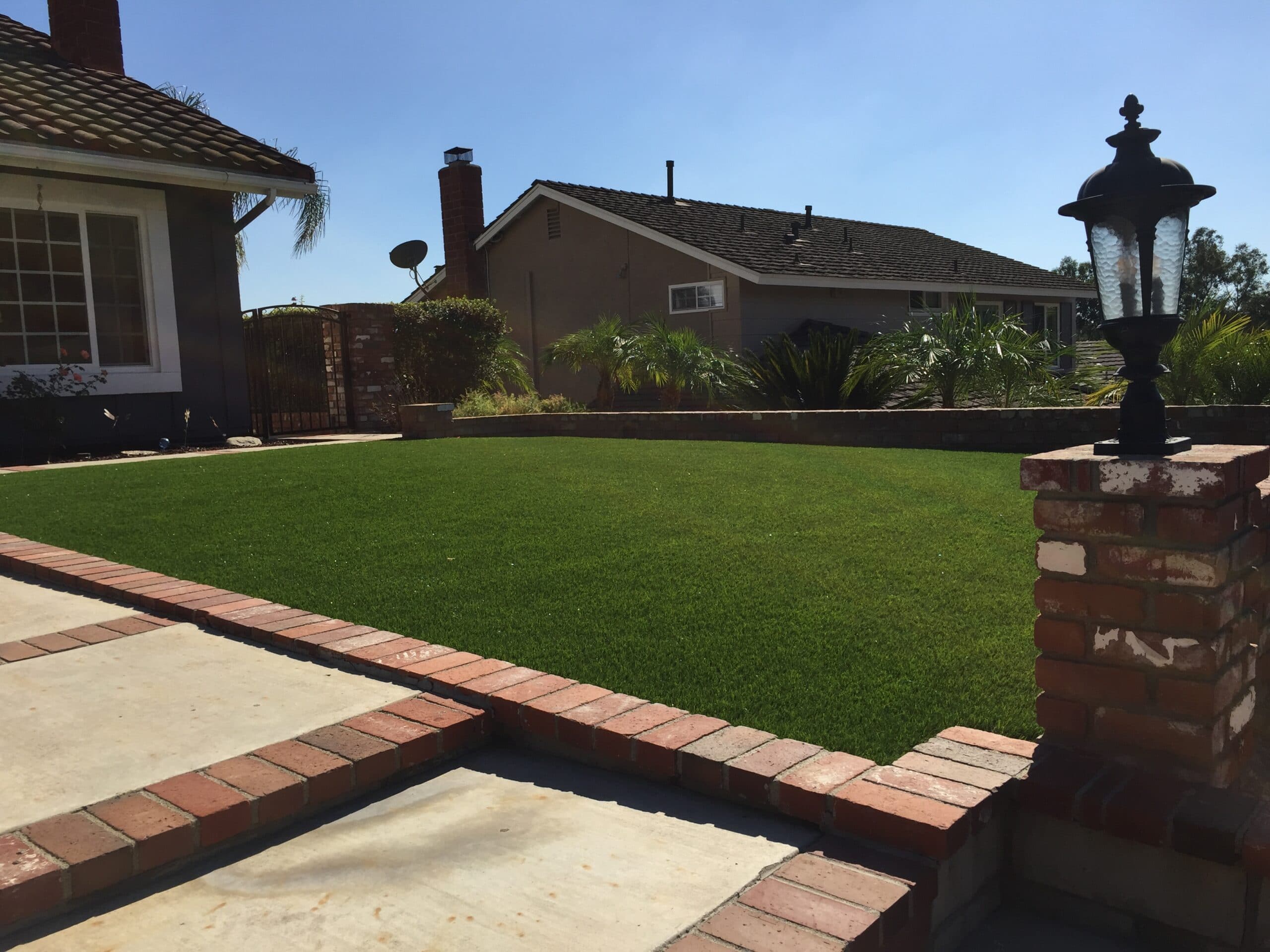 pg40 artificial grass installation