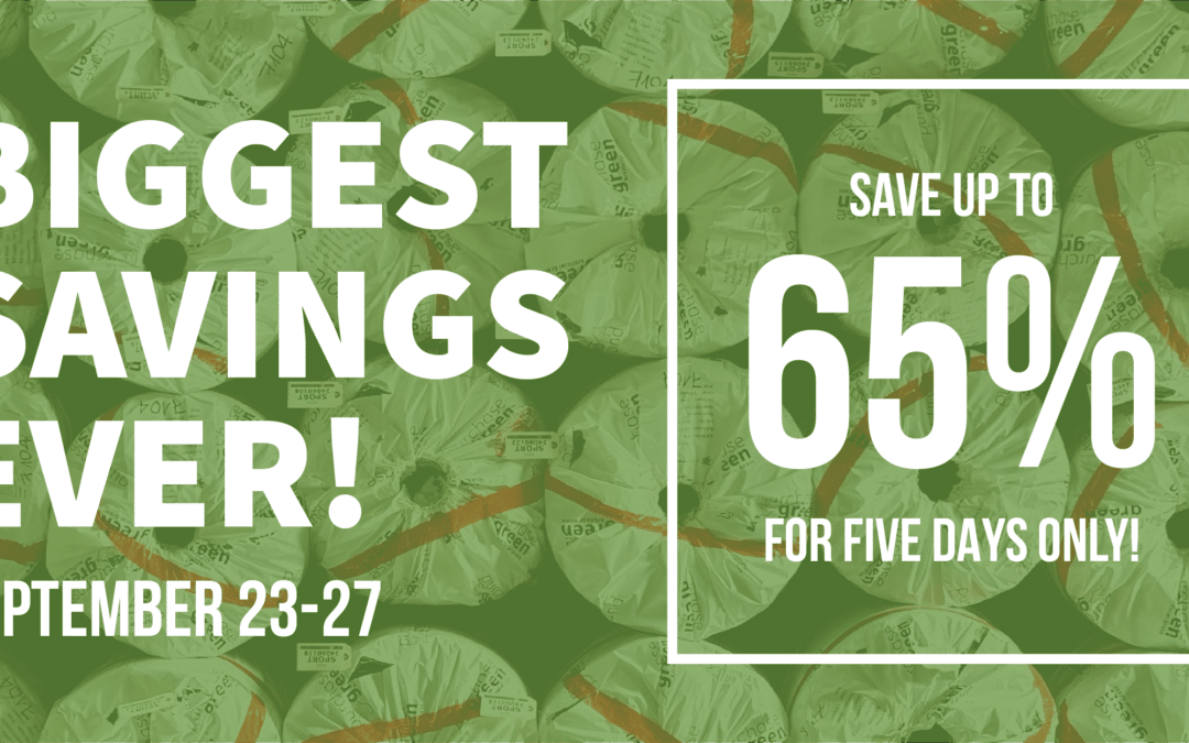 Biggest Savings EVER