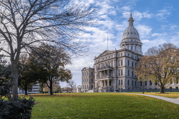 State Capital Building. Lansing, MI